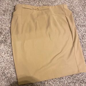 Tan skirt